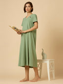 CHEMISTRY RIBBED KNIT NIGHTDRESS
