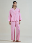 STRIPED CLASSIC NIGHT SUIT