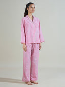 STRIPED CLASSIC NIGHT SUIT