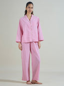 STRIPED CLASSIC NIGHT SUIT