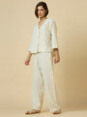 COTTON LINEN LOUNGE SET