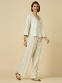 COTTON LINEN LOUNGE SET