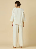 COTTON LINEN LOUNGE SET