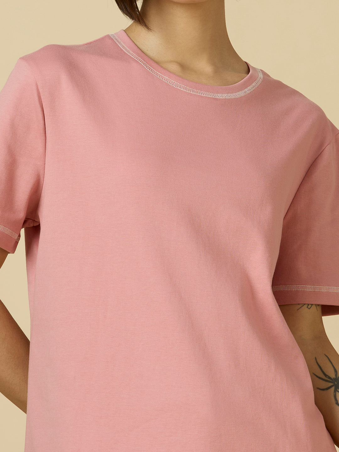 COTTON INTERLOCK JERSEY LOUNGE SET