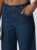 BARREL LEG 11OZ DENIM JEANS