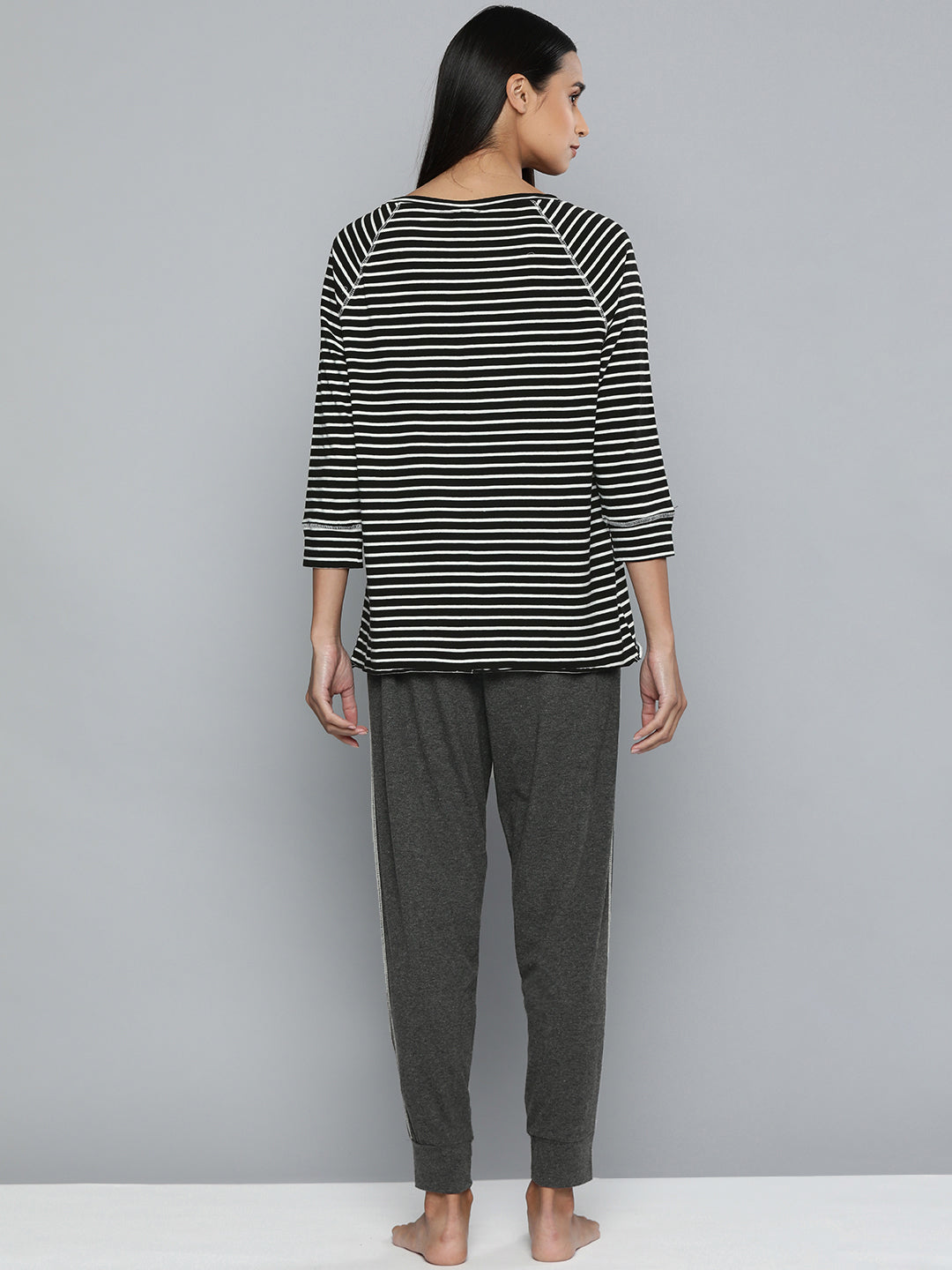 Striped Night Suit