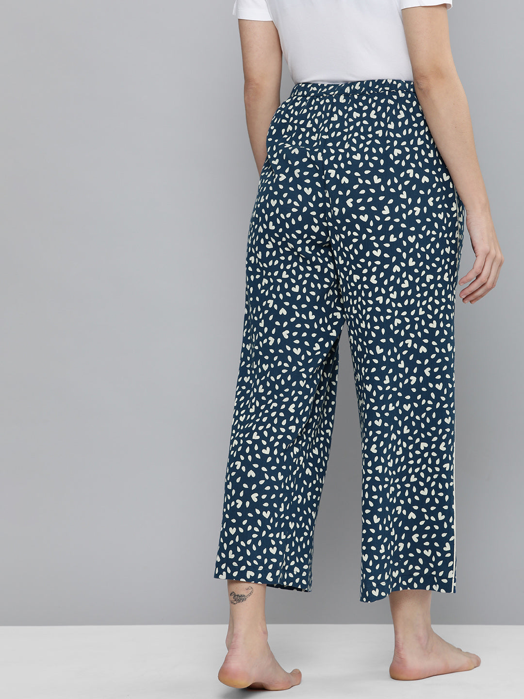 Crinkle Printed Pyjamas