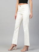 MID RISE BOOT CUT JEANS