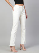 MID RISE BOOT CUT JEANS