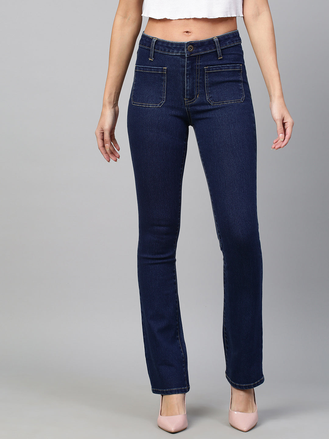 Mid Rise Boot Cut Skinny Jeans – Chemistry