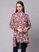 Printed Rayon Pop Over Kurta