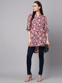 Printed Rayon Pop Over Kurta