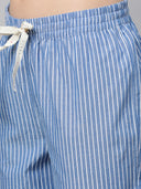 Striped Night Suit